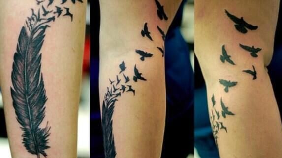 itachi crows tattoo