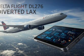 delta flight dl275 diverted lax
