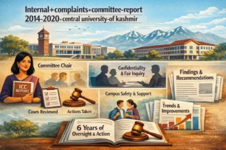 internal+complaints+committee+report+2014-2020+central+university+of+kashmir
